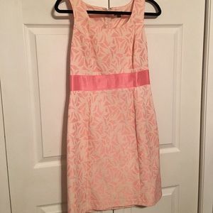 Ann Taylor vintage pink sheath dress - 6 petite